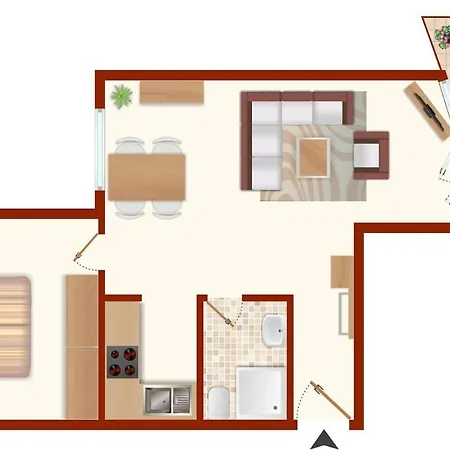 Apartamento Windjammer-cutty-sark Laboe